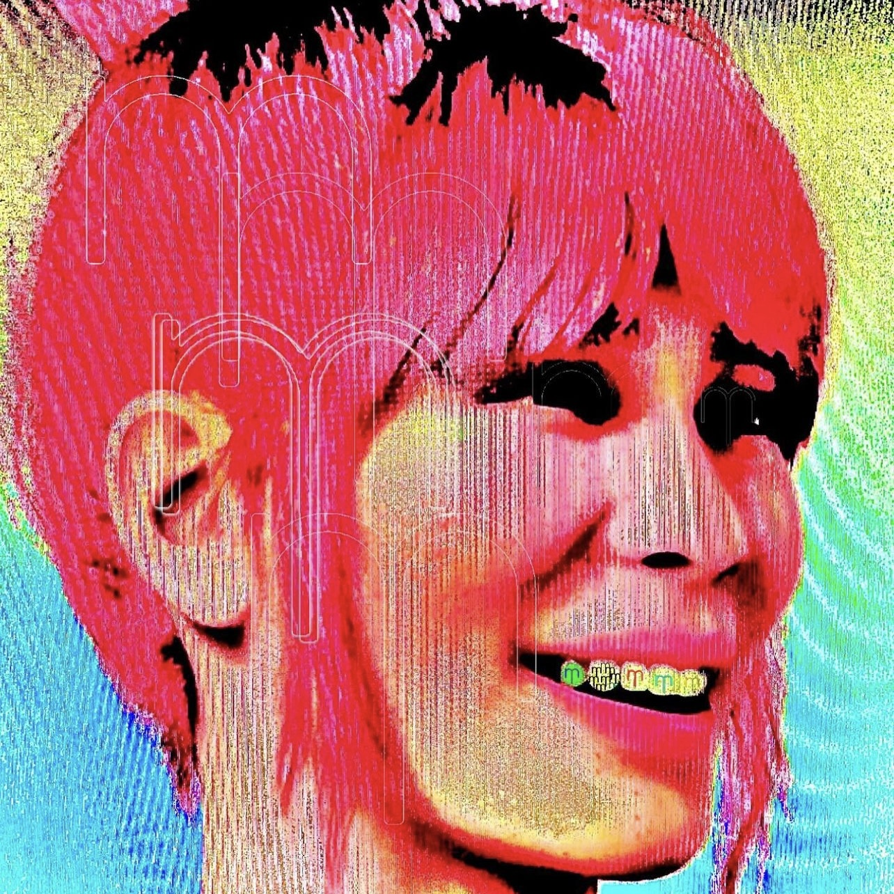 Lola facing right, painting by mjc